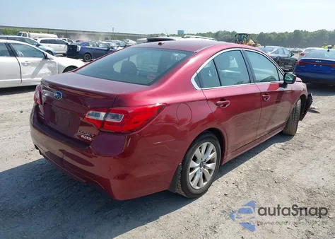 2015 Subaru Legacy 2.5I Premium из США, поврежденный, VIN 4S3BNAC64F3063545